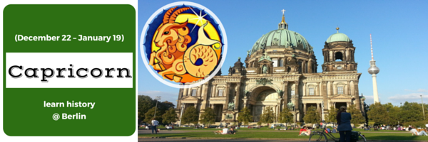 Capricorn - learn history @ Berlin