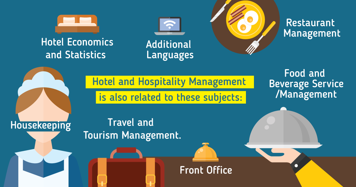 tourism hospitality management subjects
