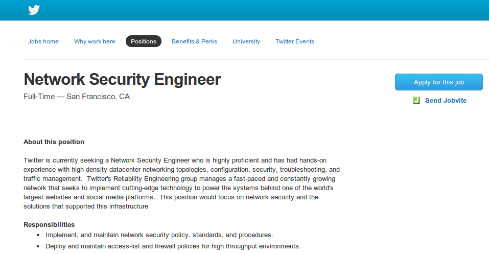 network engineer job description