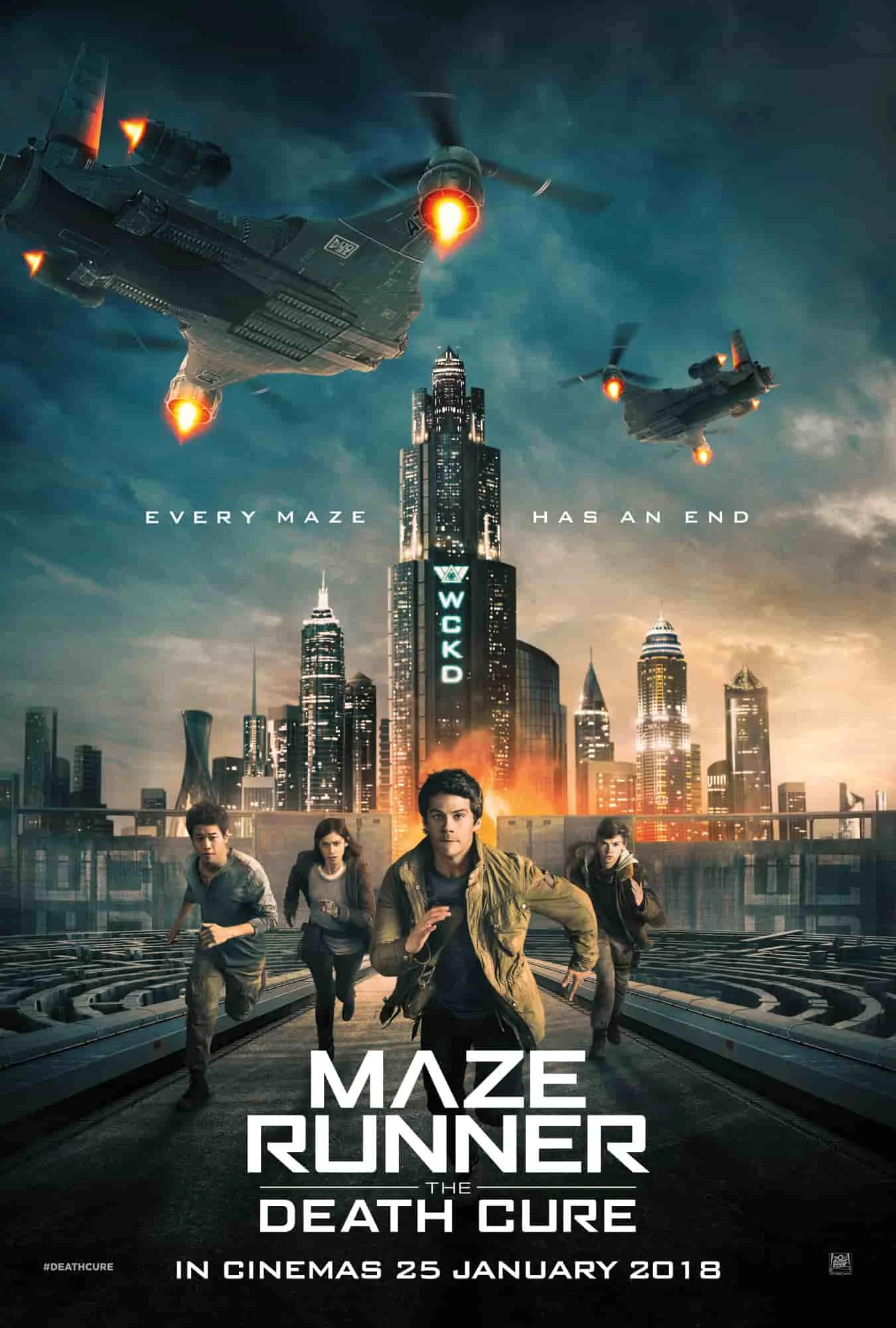 Maze Runner: The Death Cure poster