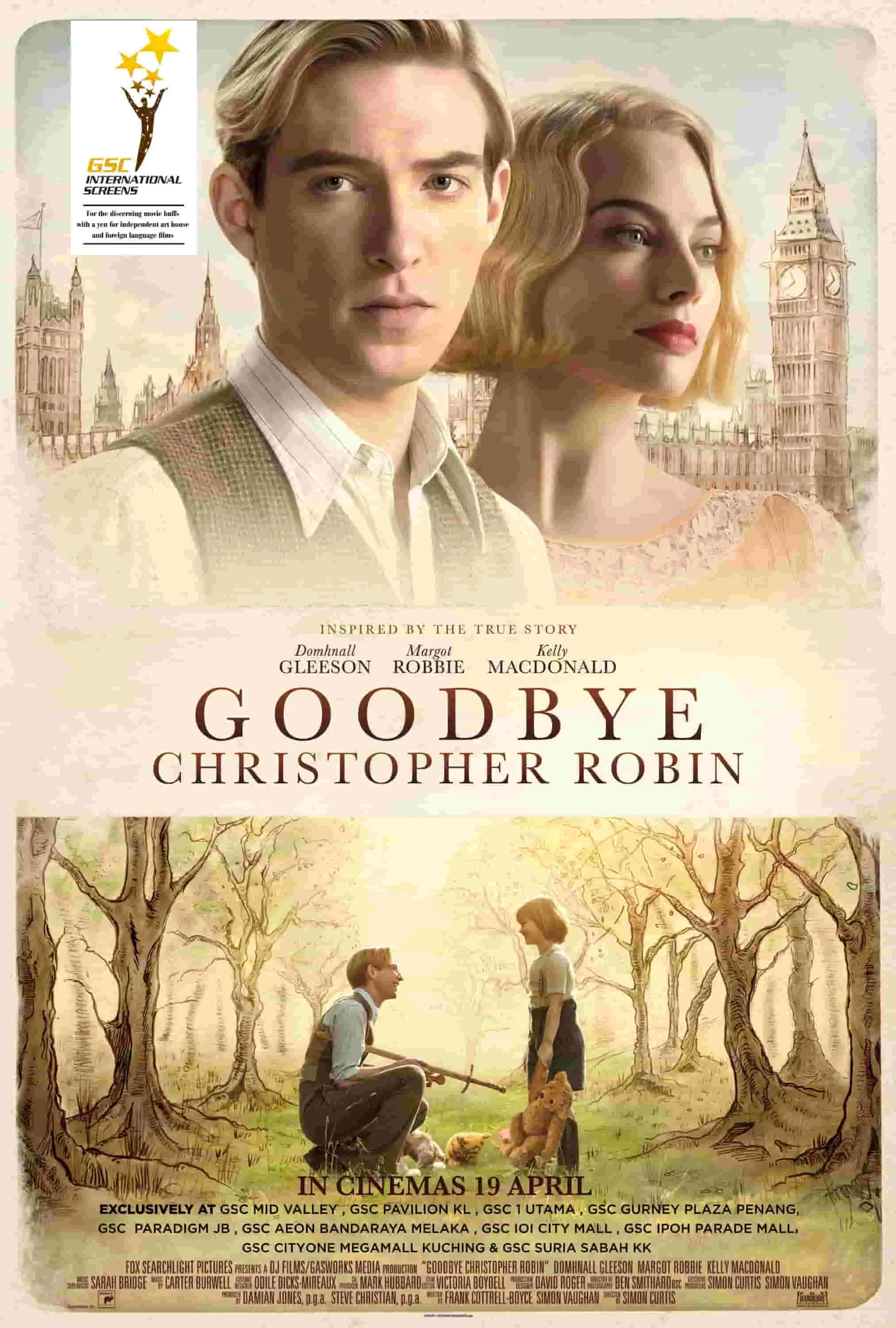 Goodbye Christopher Robin movie poster