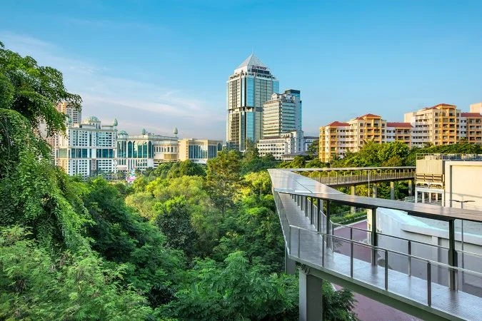 Sunway City canopy walk.