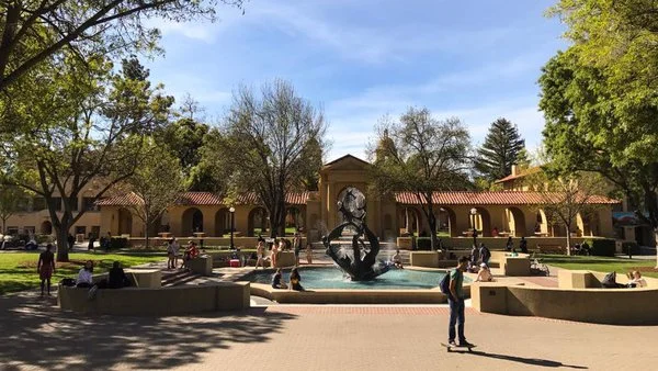 Stanford University campus.