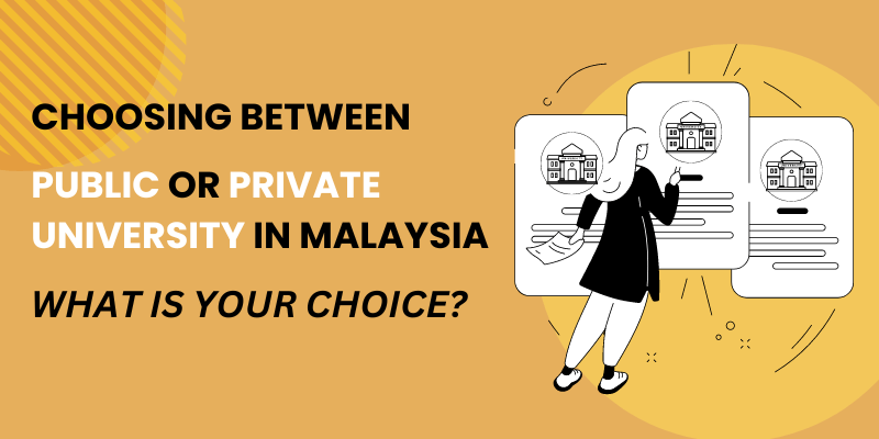 Public vs private university in Malaysia